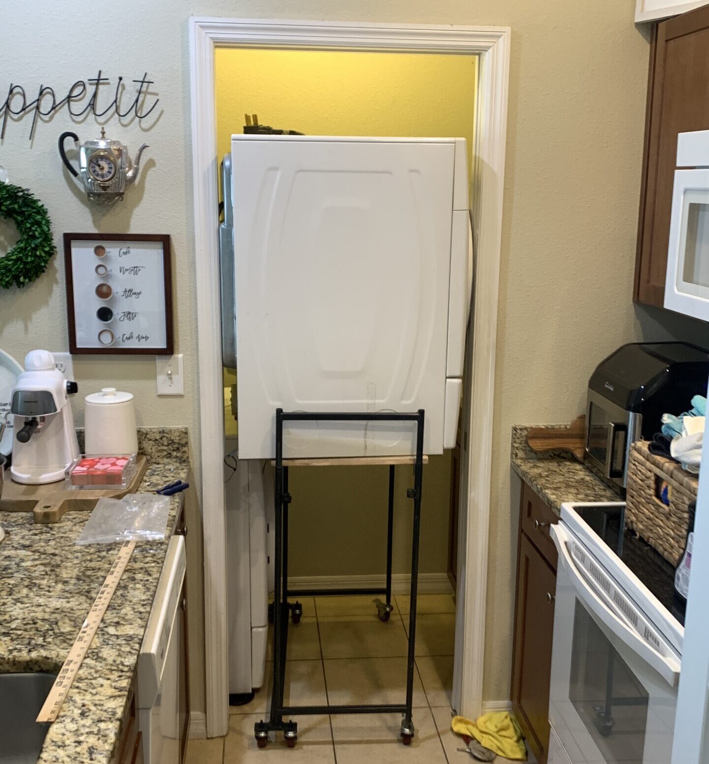 double stack washer repair