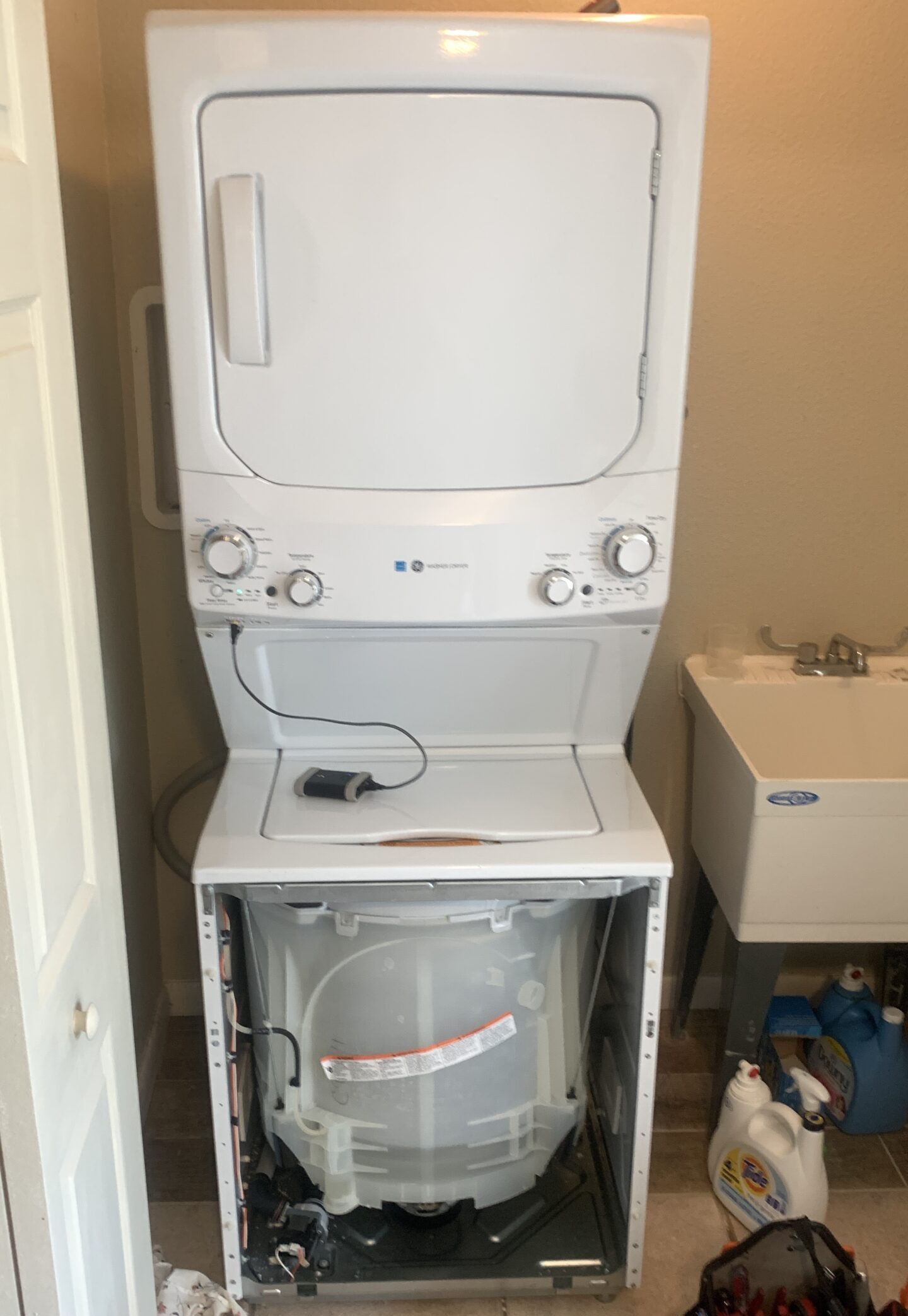 stackable washer repair